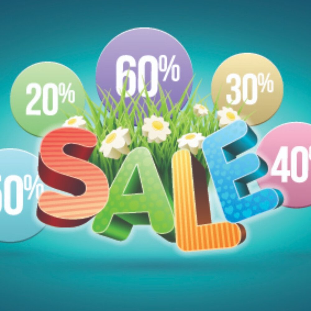 Spring Sale!   Offers welcome